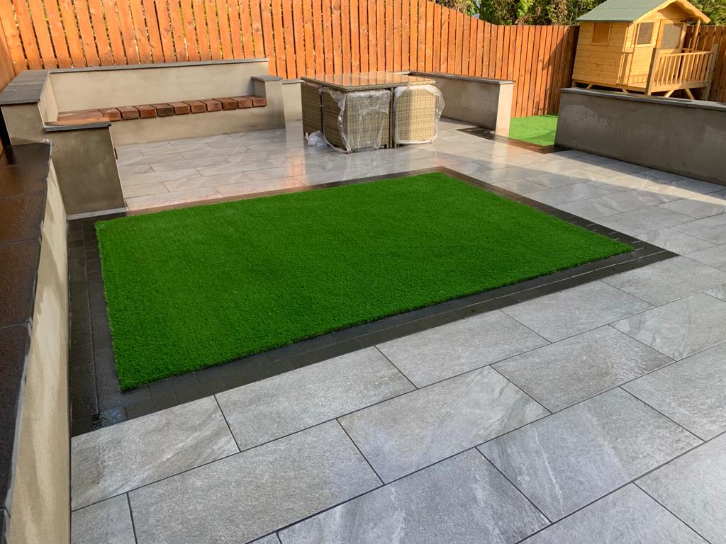 Black Basalt Paving