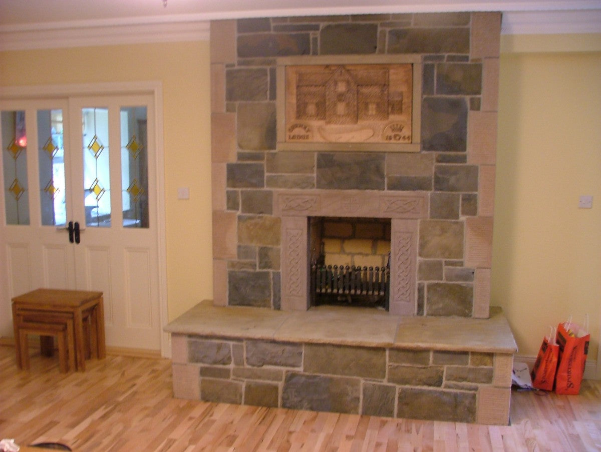 Sandstone Fireplaces & Hearths