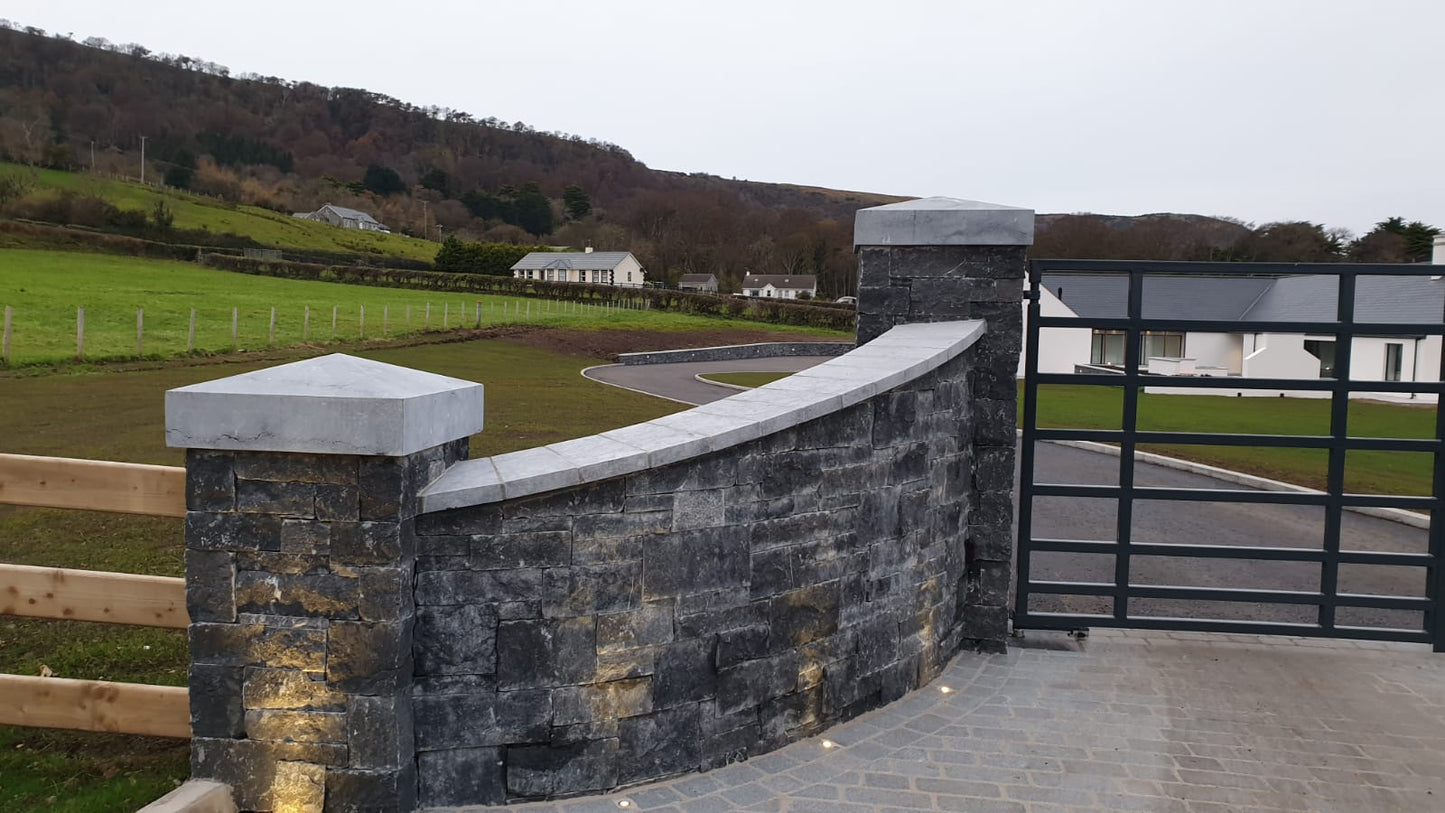Blue Limestone Stoneer - Corners