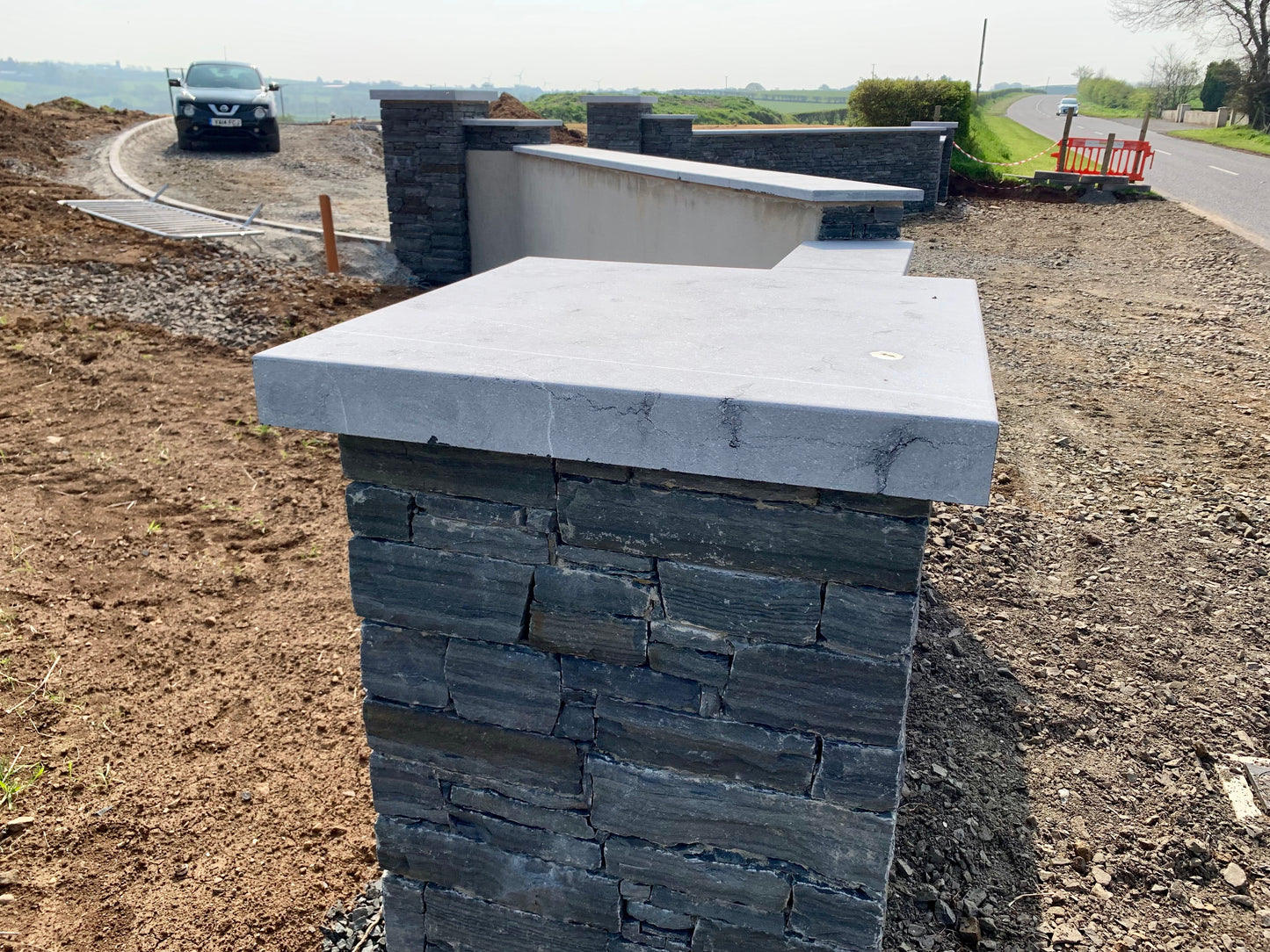 Limestone Pillar Capping
