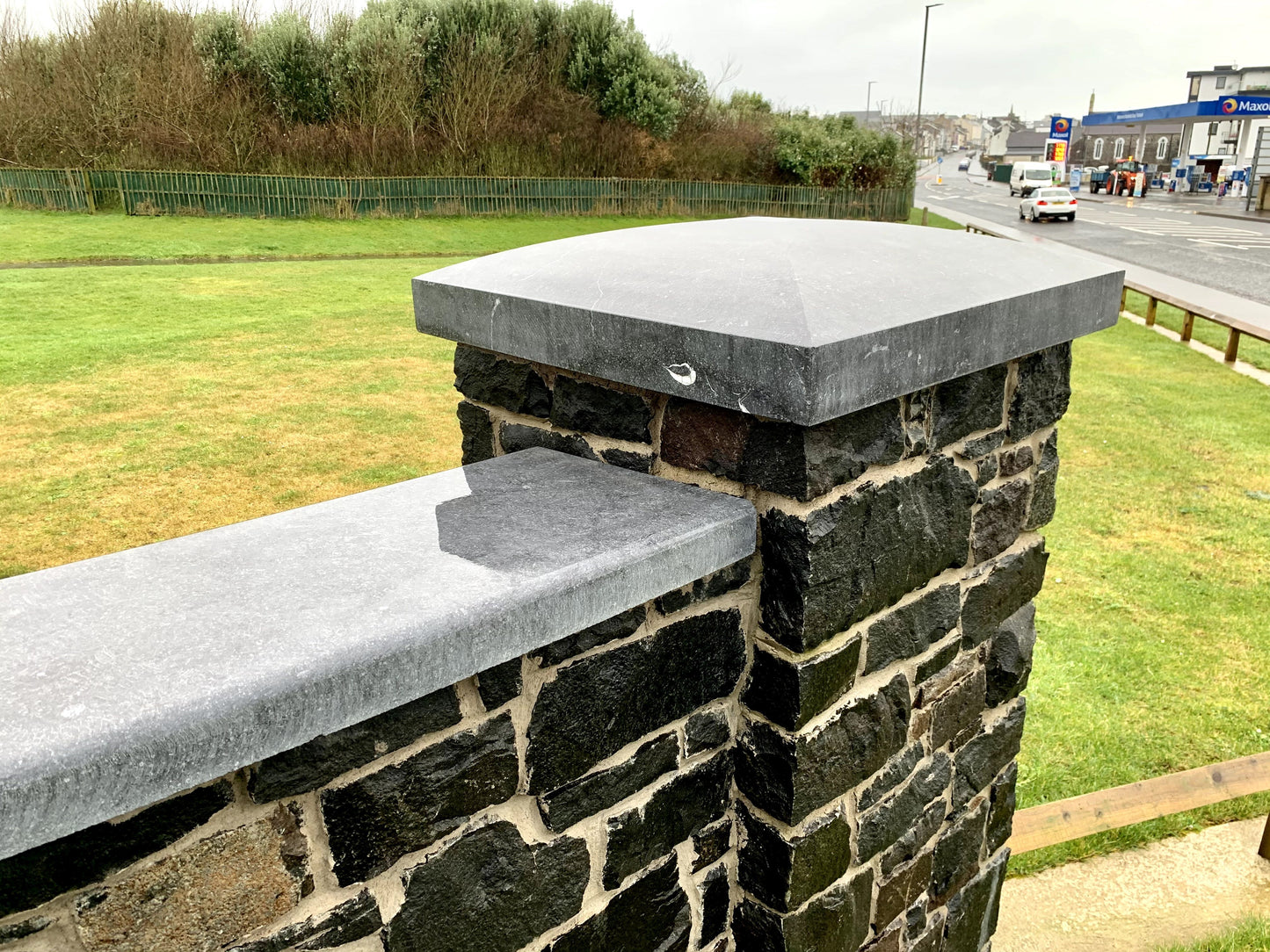 Limestone Pillar Capping