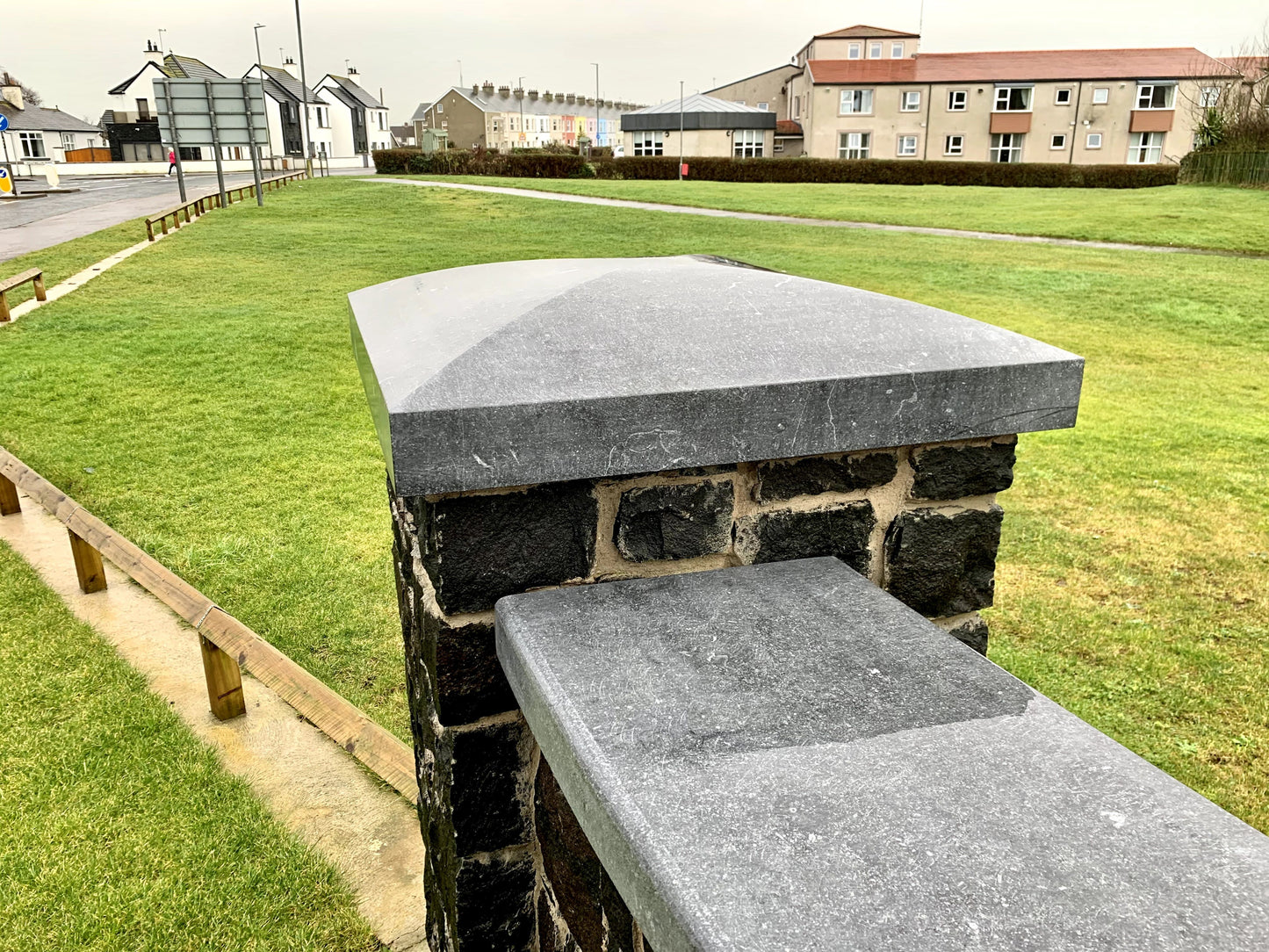 Limestone Pillar Capping