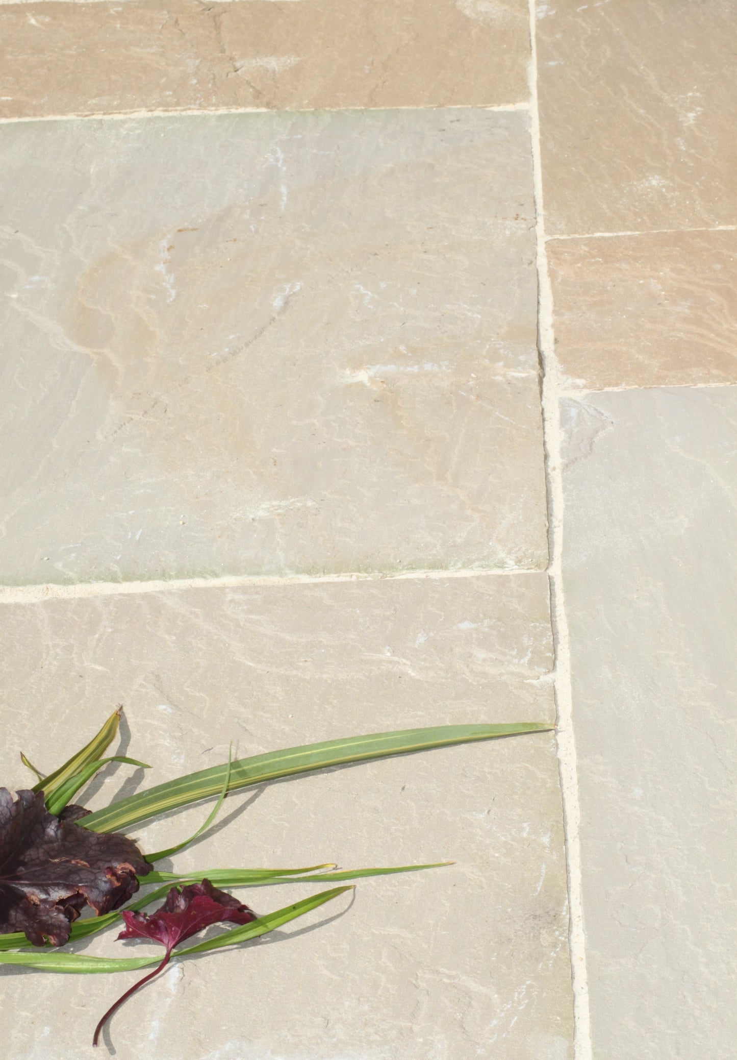 Camel Dust Sandstone Paving (Mixed Sizes)