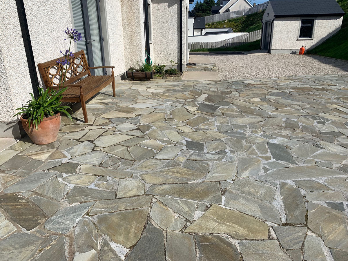 Donegal Quartzite Crazy Paving