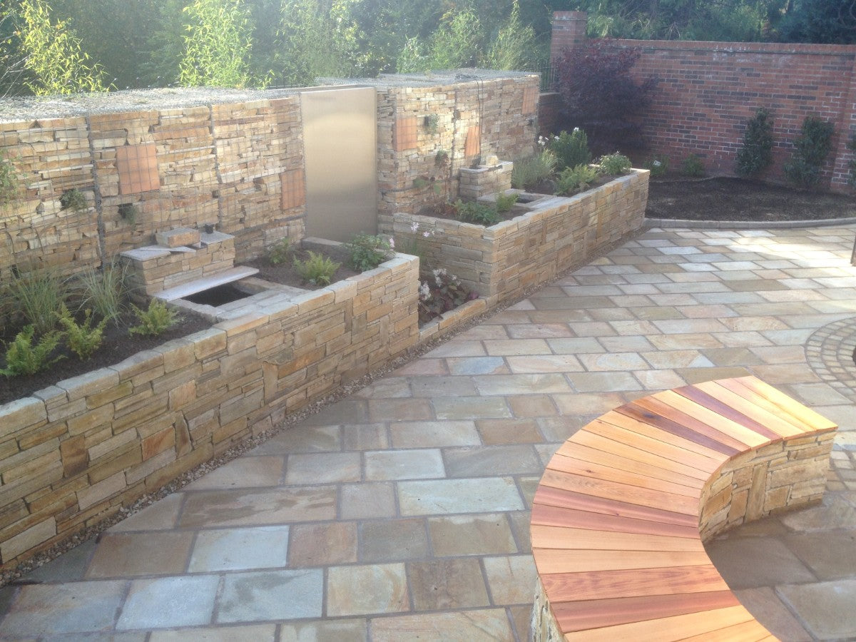 Donegal Quartzite Light Sawn Paving