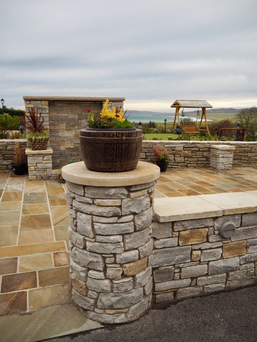 Donegal Quartzite Light Sawn Paving