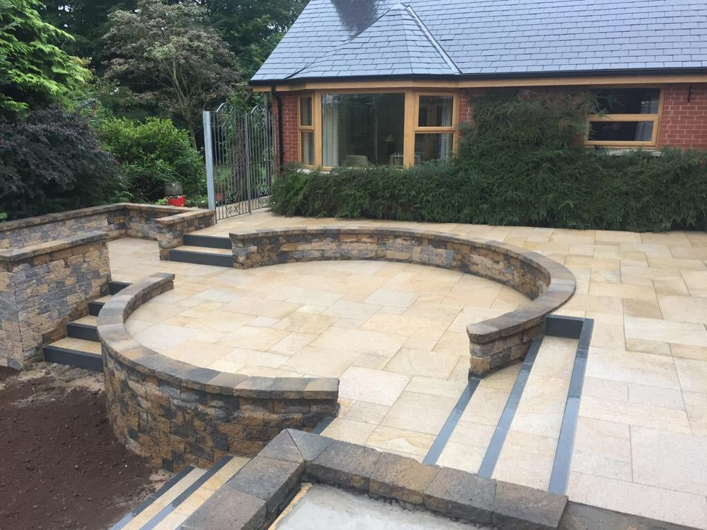 Gold Granite Paving Patio Pack
