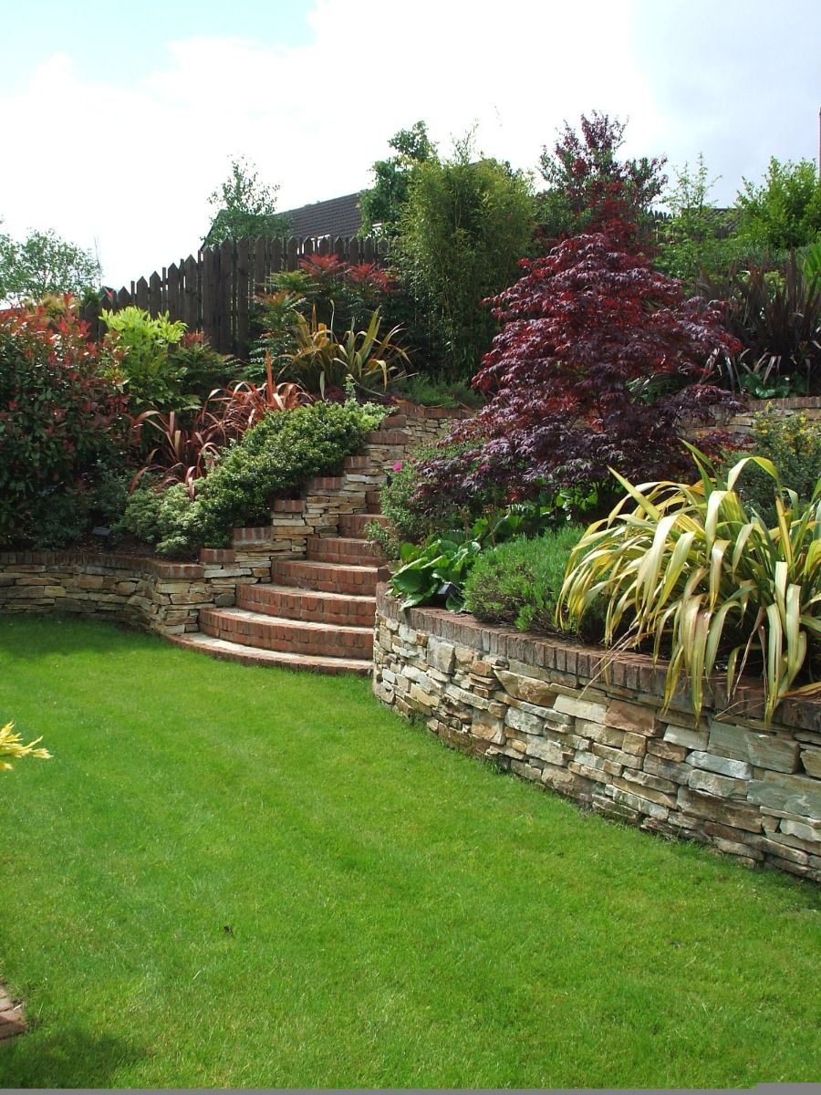 Gold Donegal Quartzite Garden Walling - Random Rubble