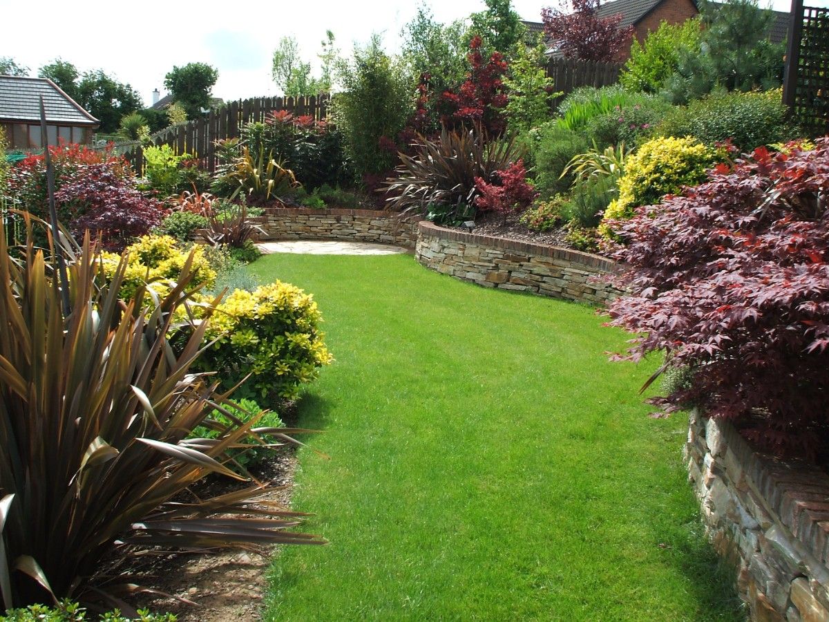 Gold Donegal Quartzite Garden Walling - Random Rubble