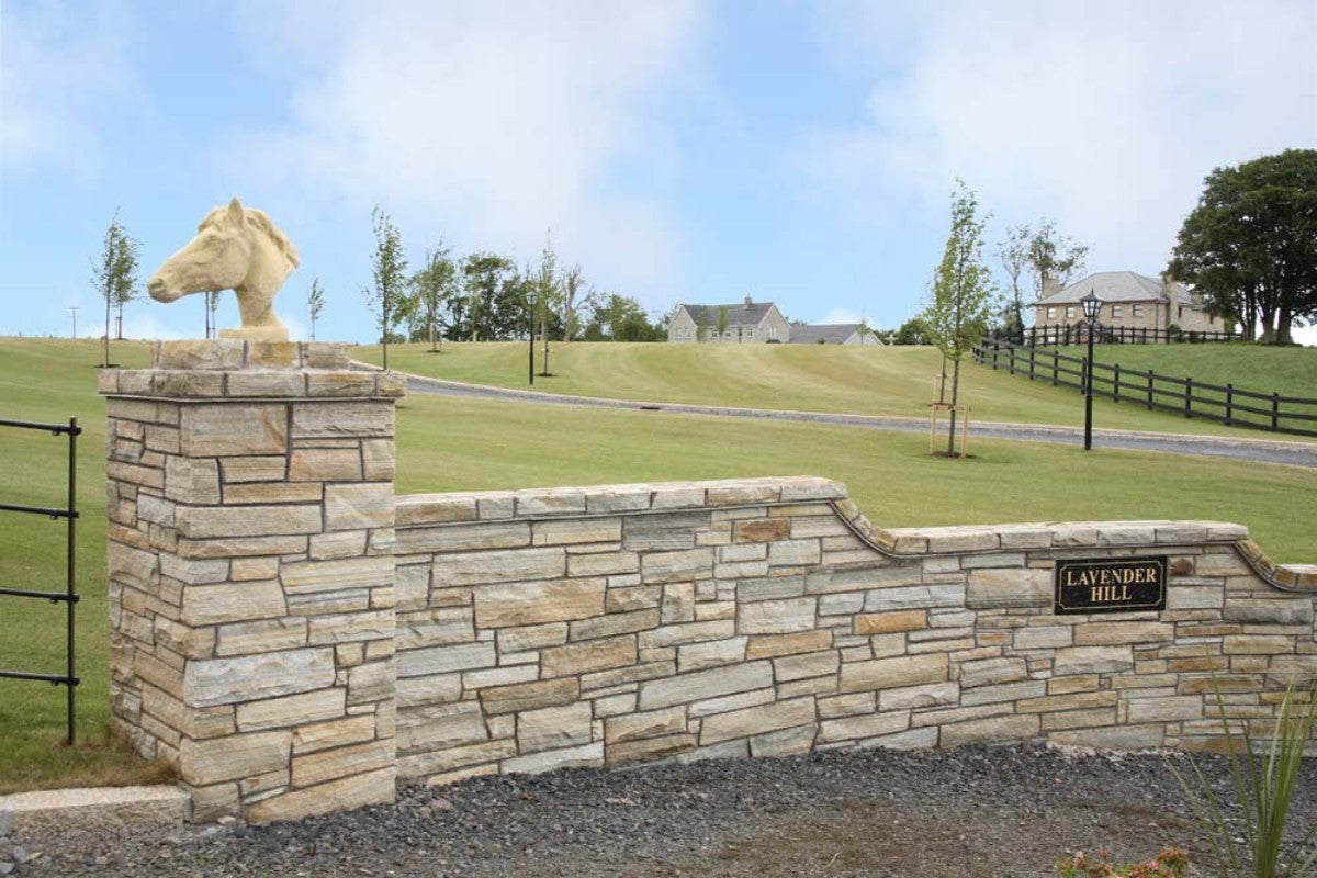 Gold Donegal Quartzite - Machined