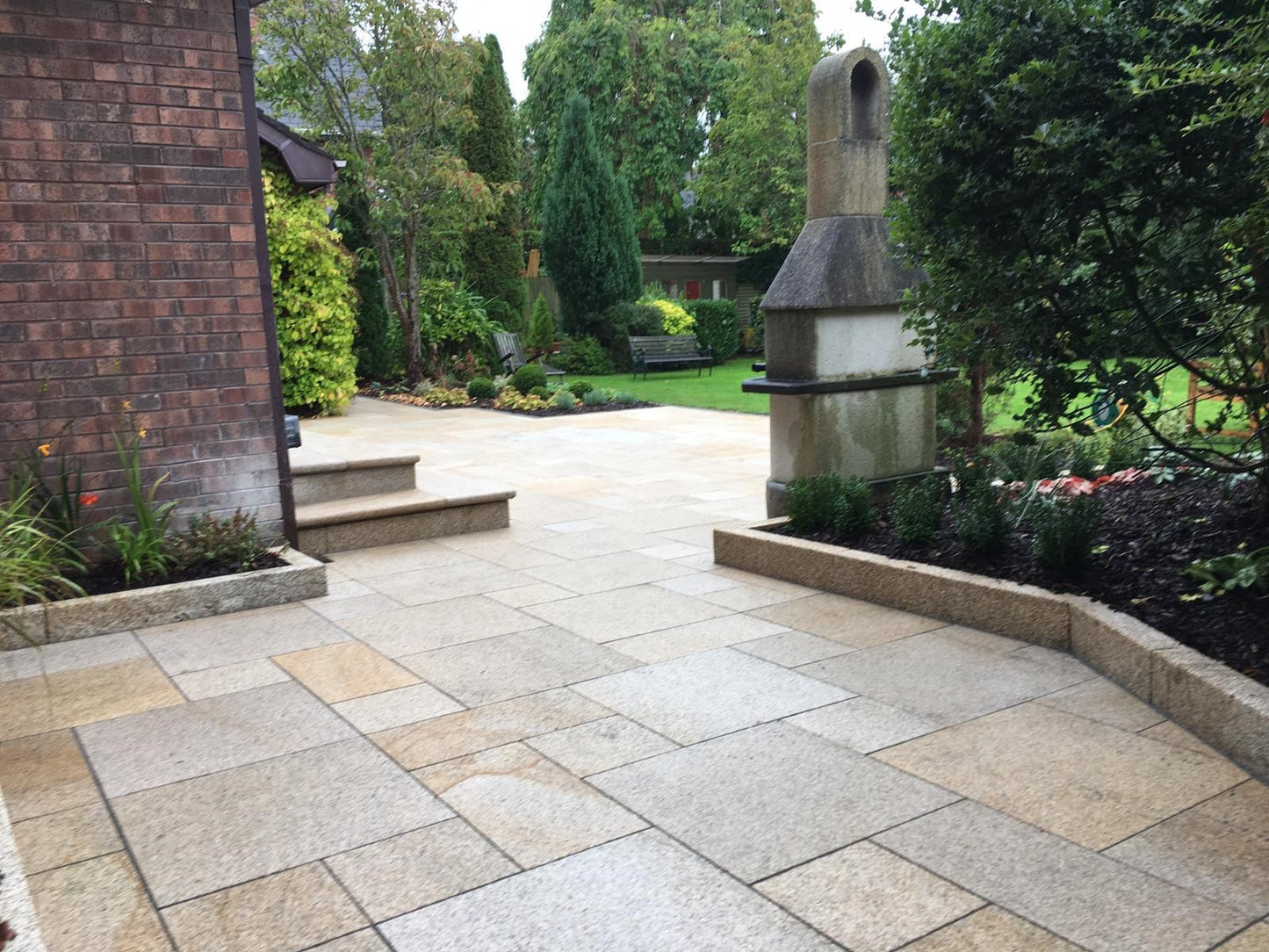 Gold Granite Paving Patio Pack