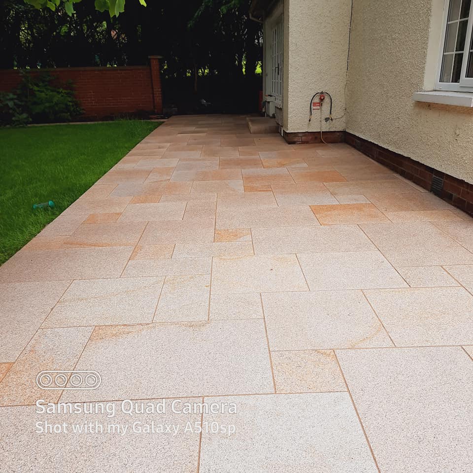 Gold Granite Paving Patio Pack