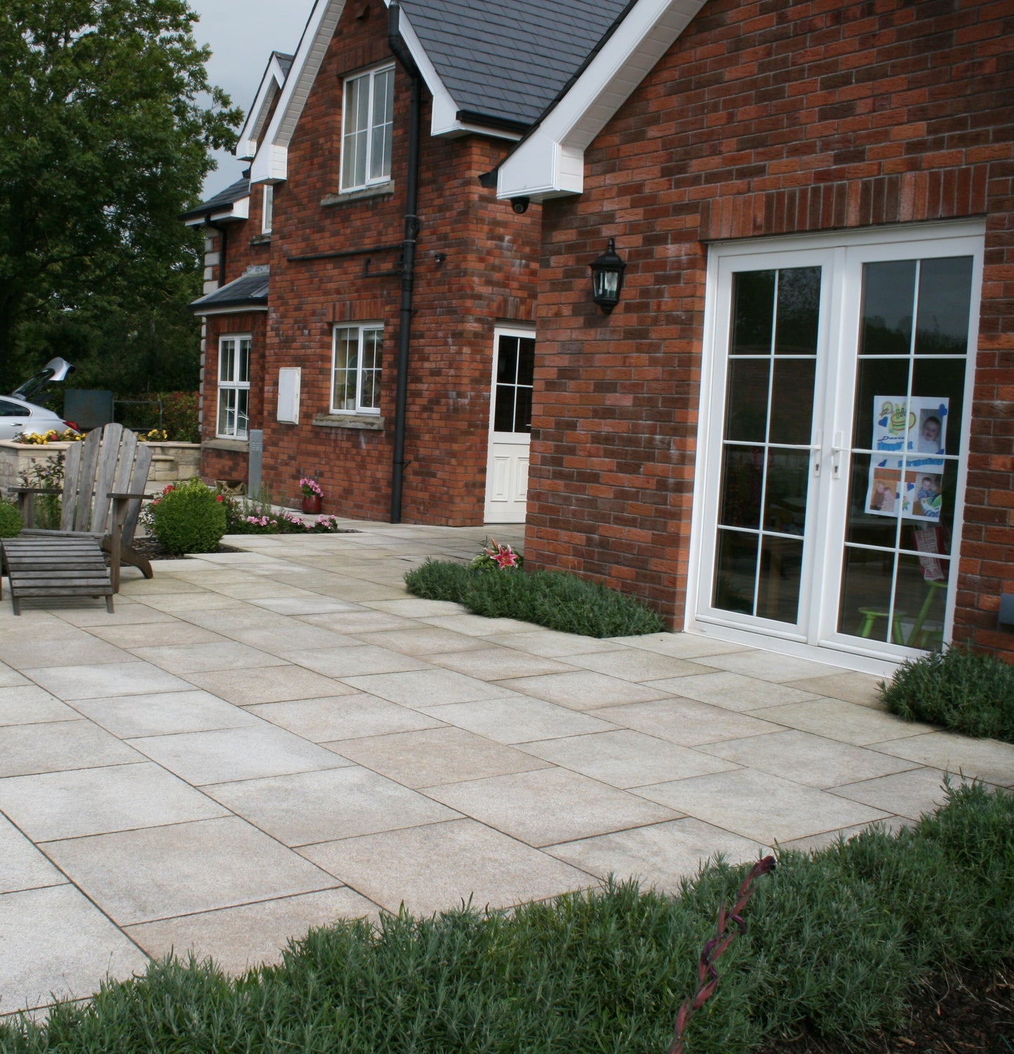 Gold Granite Paving - 600 x 600