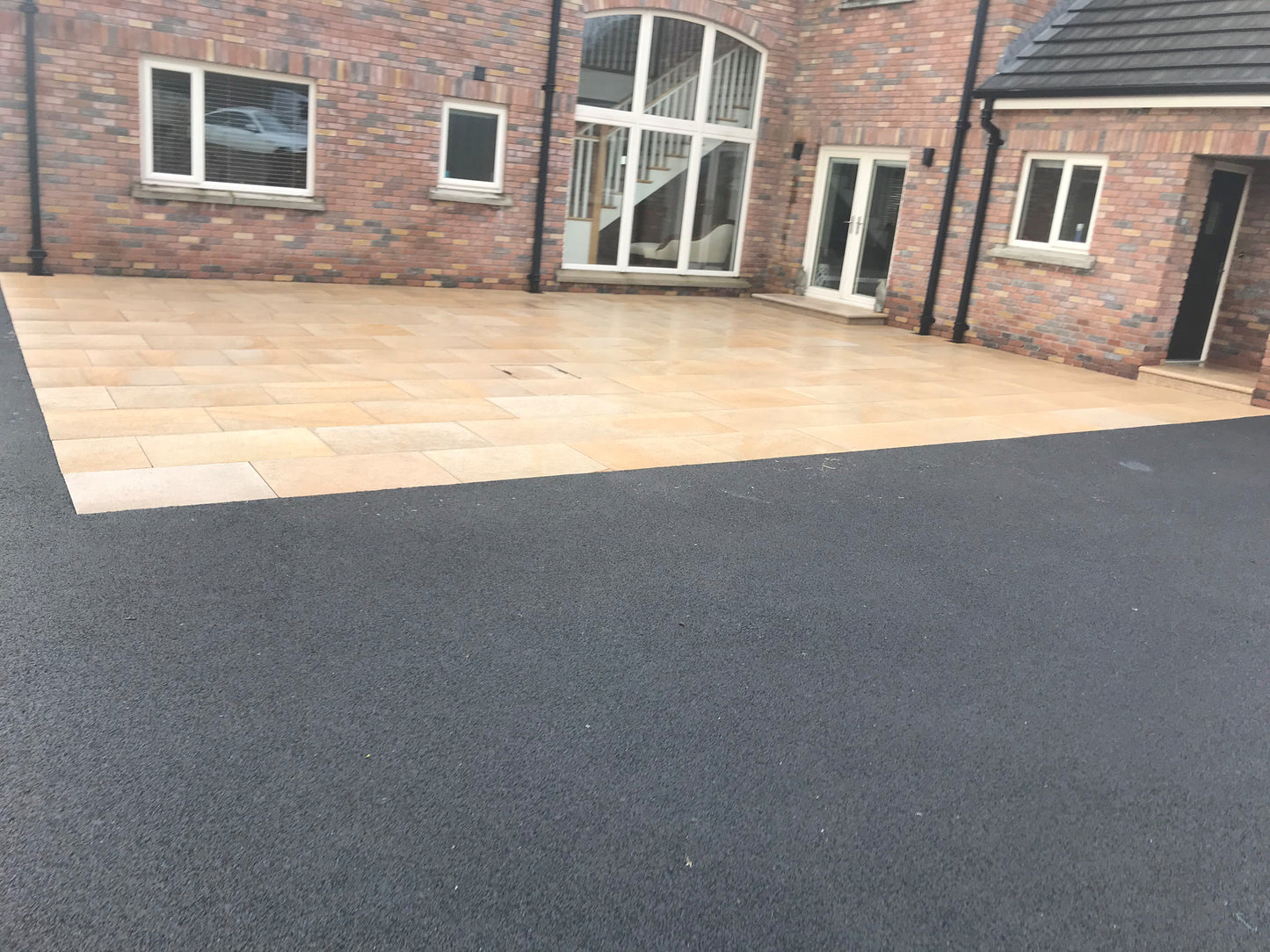 Gold Granite Paving - 900 x 600