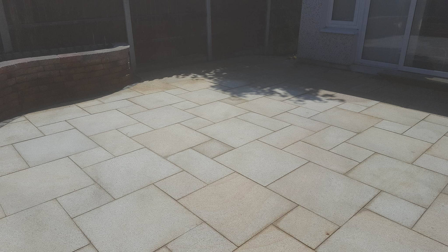 Gold Granite Paving Patio Pack