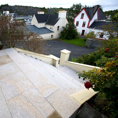 Gold Granite Step - Bespoke