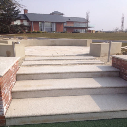 Gold Granite Step; 1000 x 400 x 50mm