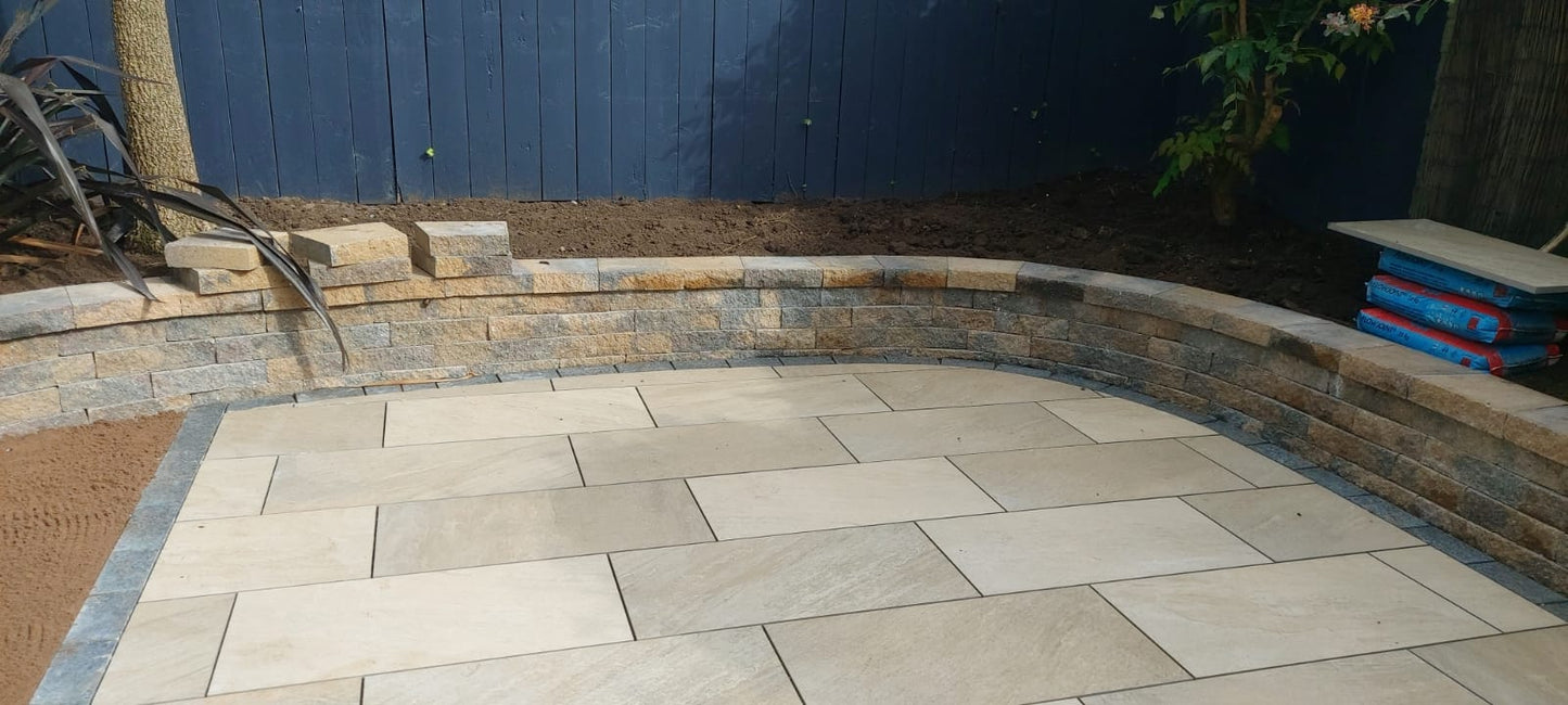 Diva Range Quartz Gold Porcelain Paving