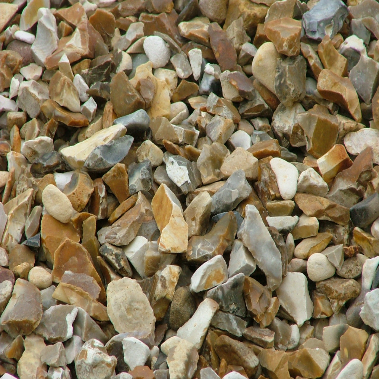 Gold Shingle Stone Chippings