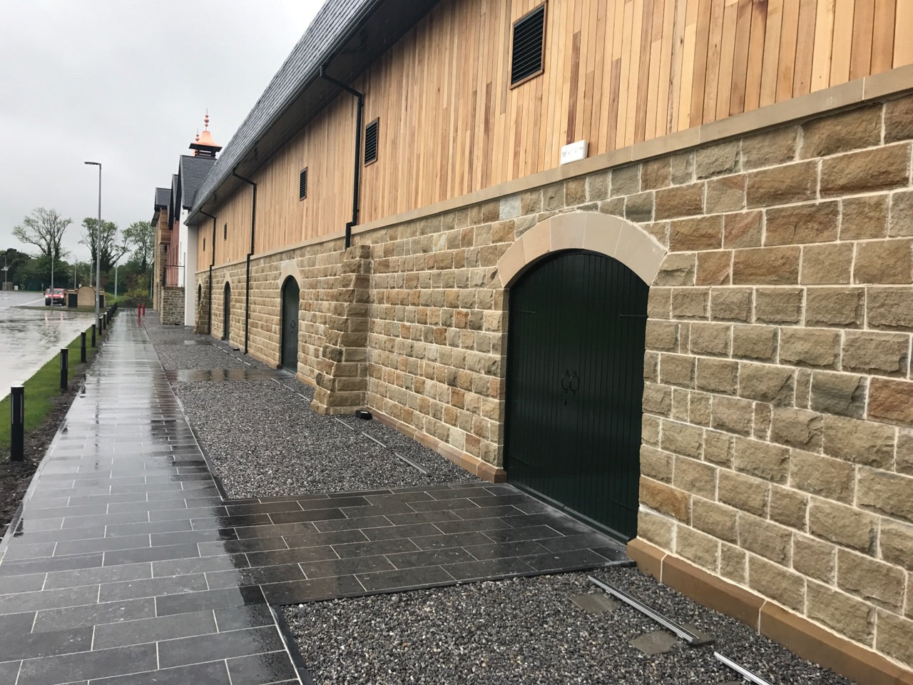 Irish Blue Limestone Paving