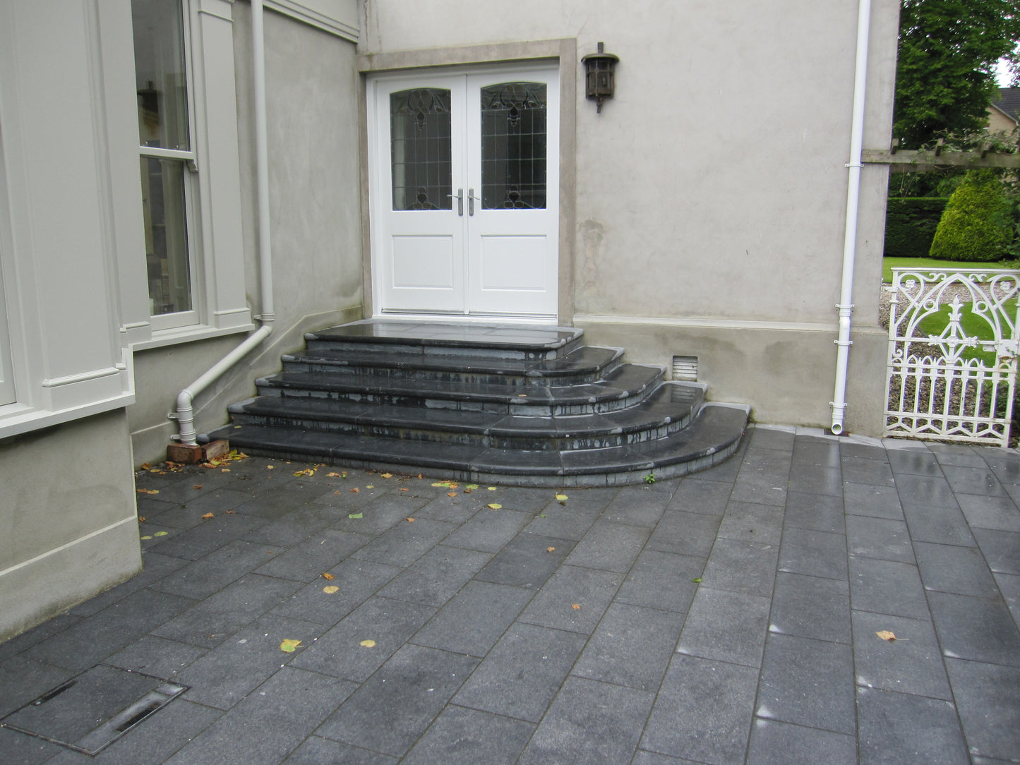 Irish Blue Limestone Paving