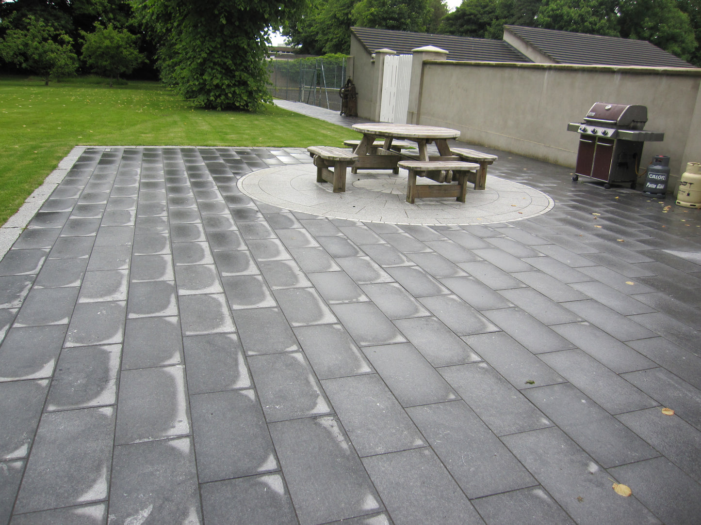 Irish Blue Limestone Paving