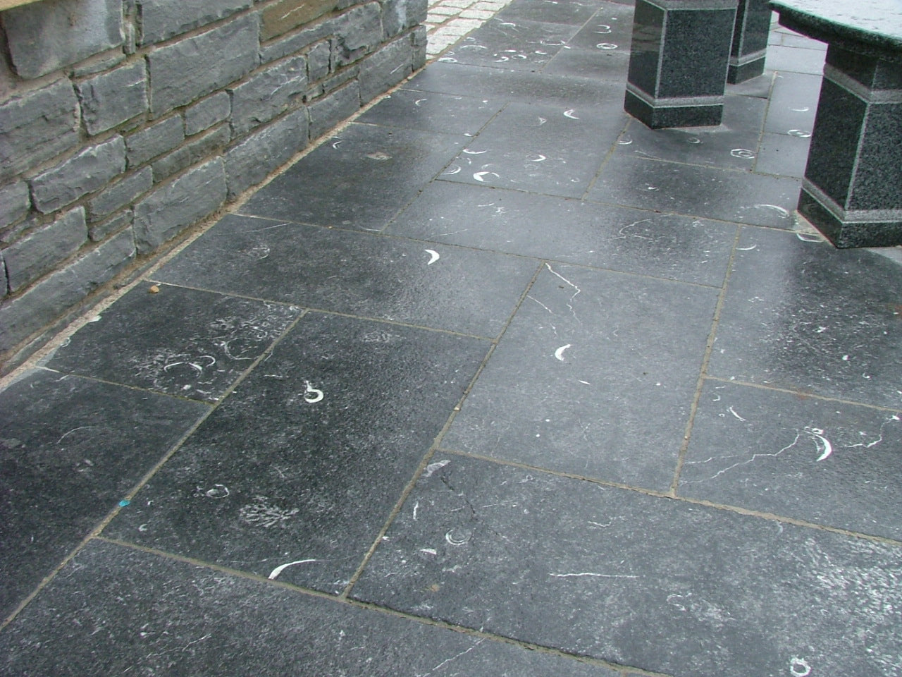 Irish Blue Limestone Paving