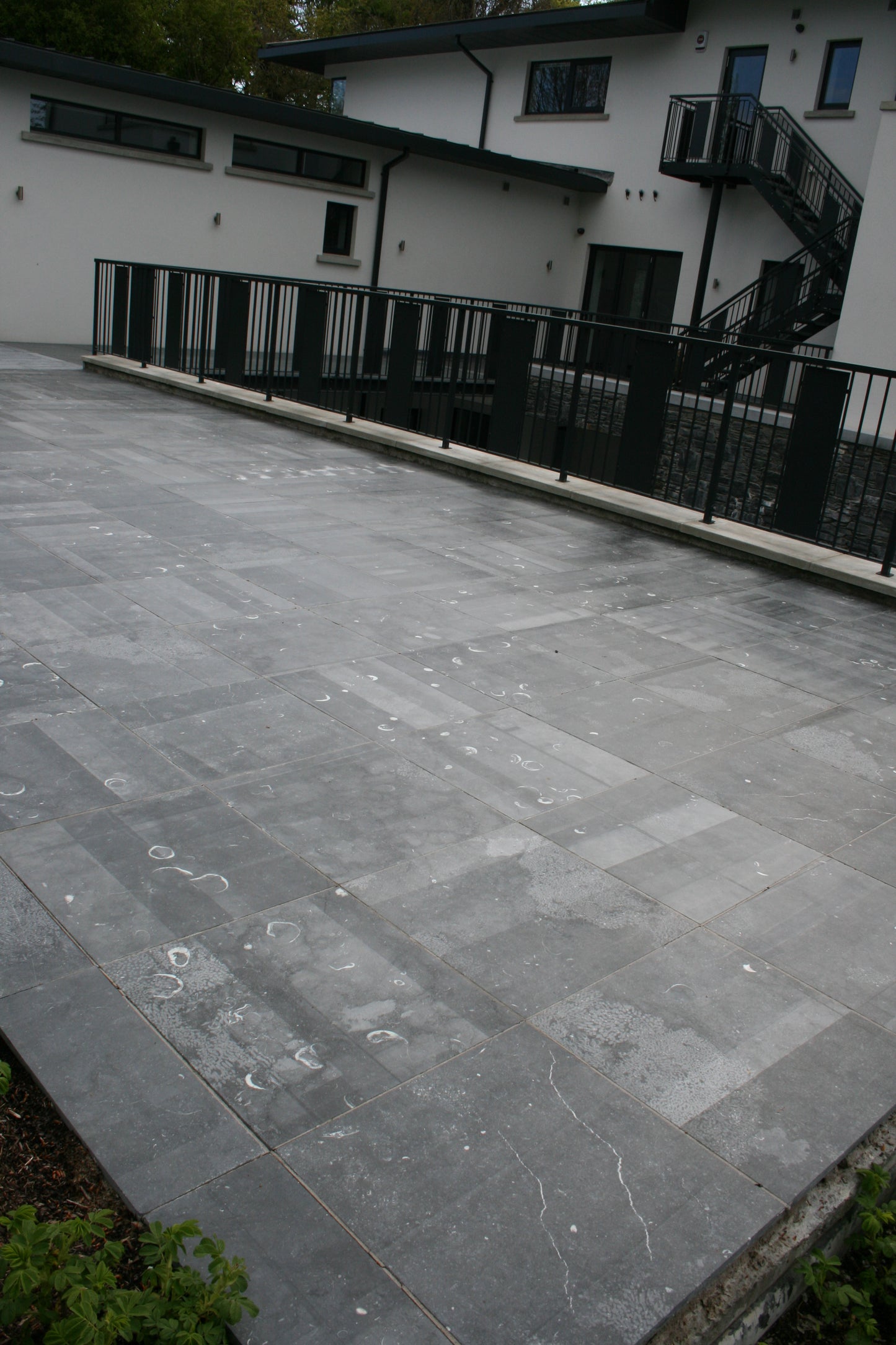 Irish Blue Limestone Paving