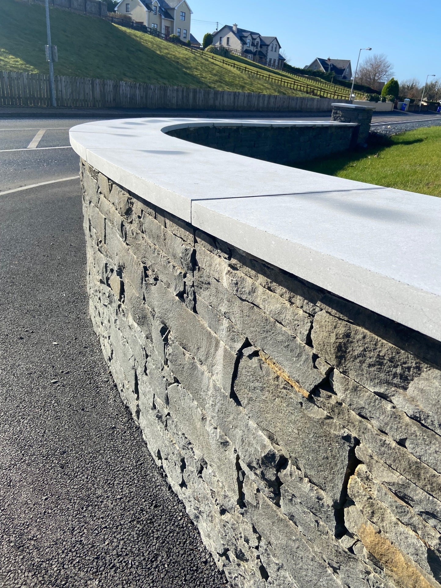 Limestone Wall Capping