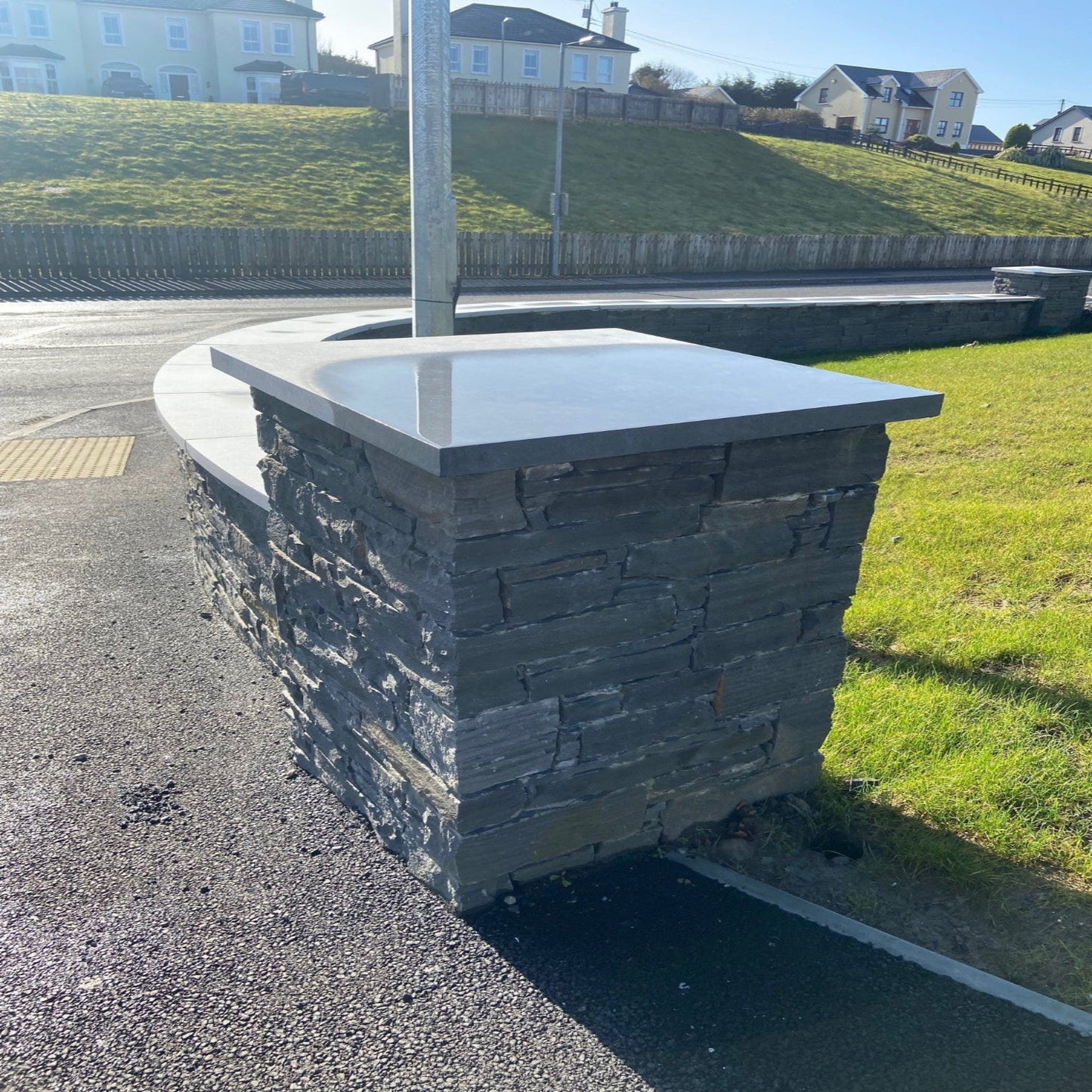 Limestone Pillar Capping