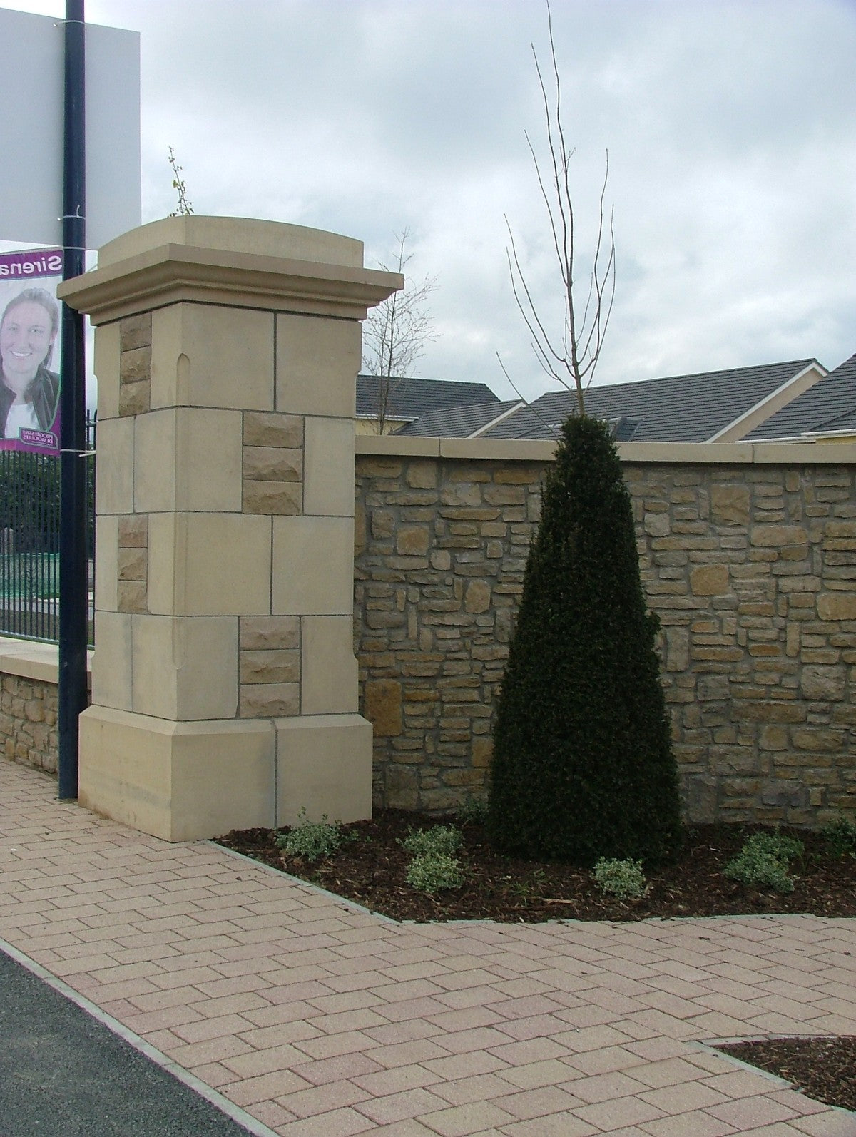 Mountcharles Sandstone - Machined