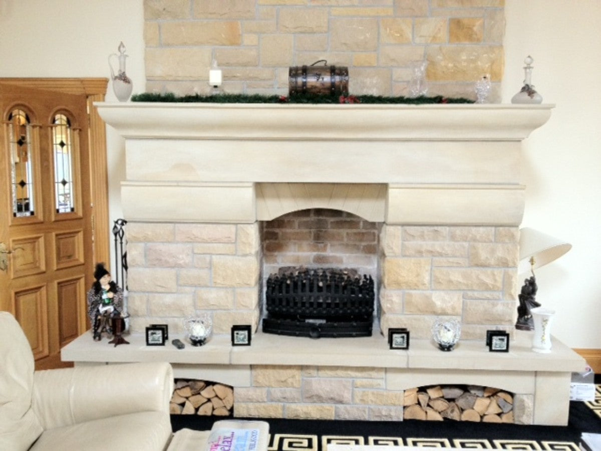 Sandstone Fireplaces & Hearths