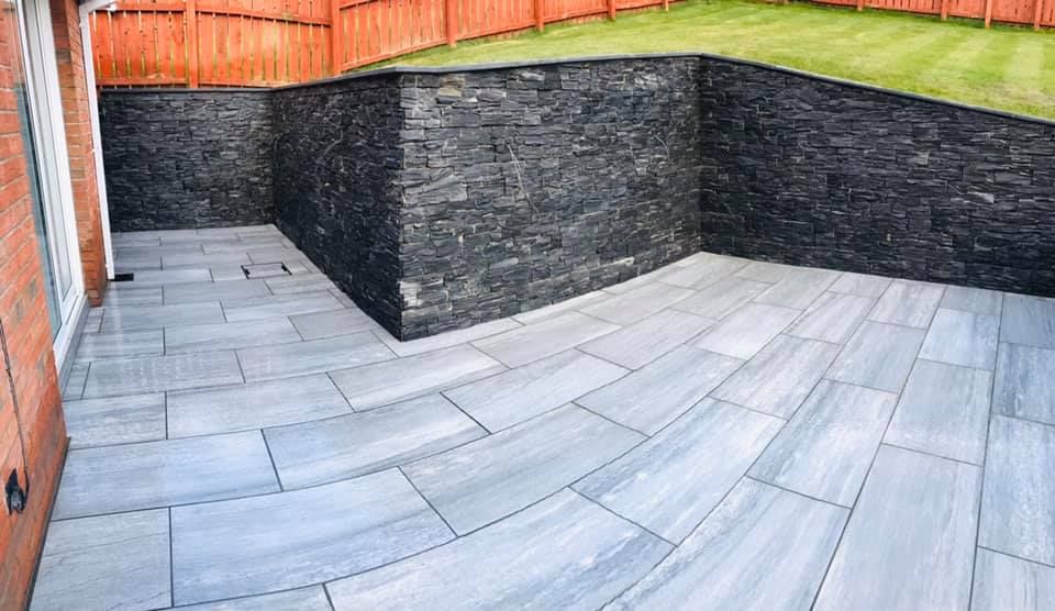 Pietra di Vals Porcelain Paving 900 x 450
