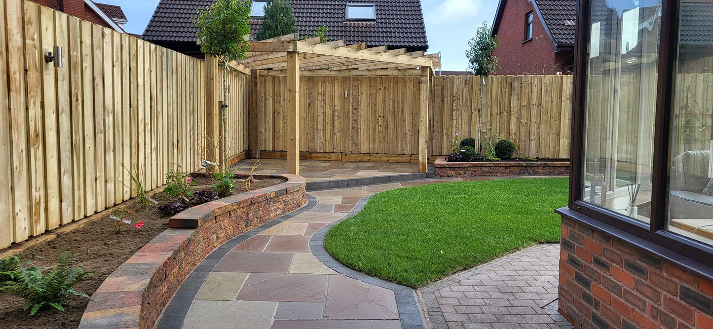 Raj Green Sandstone Patio Pack