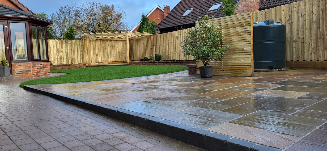 Raj Green Sandstone Patio Pack