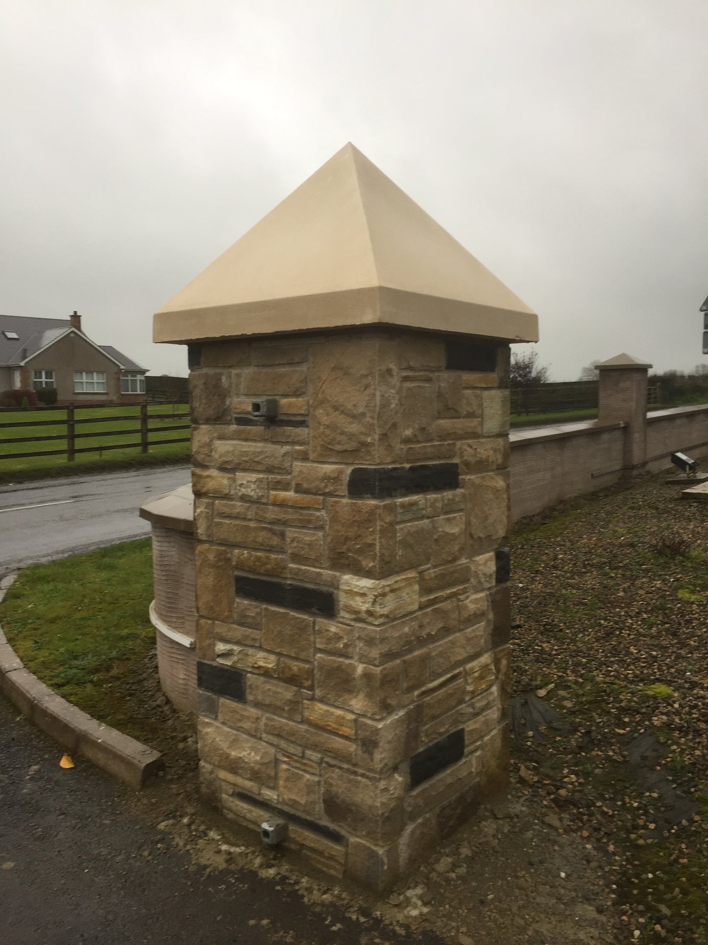Sandstone Pillar Capping