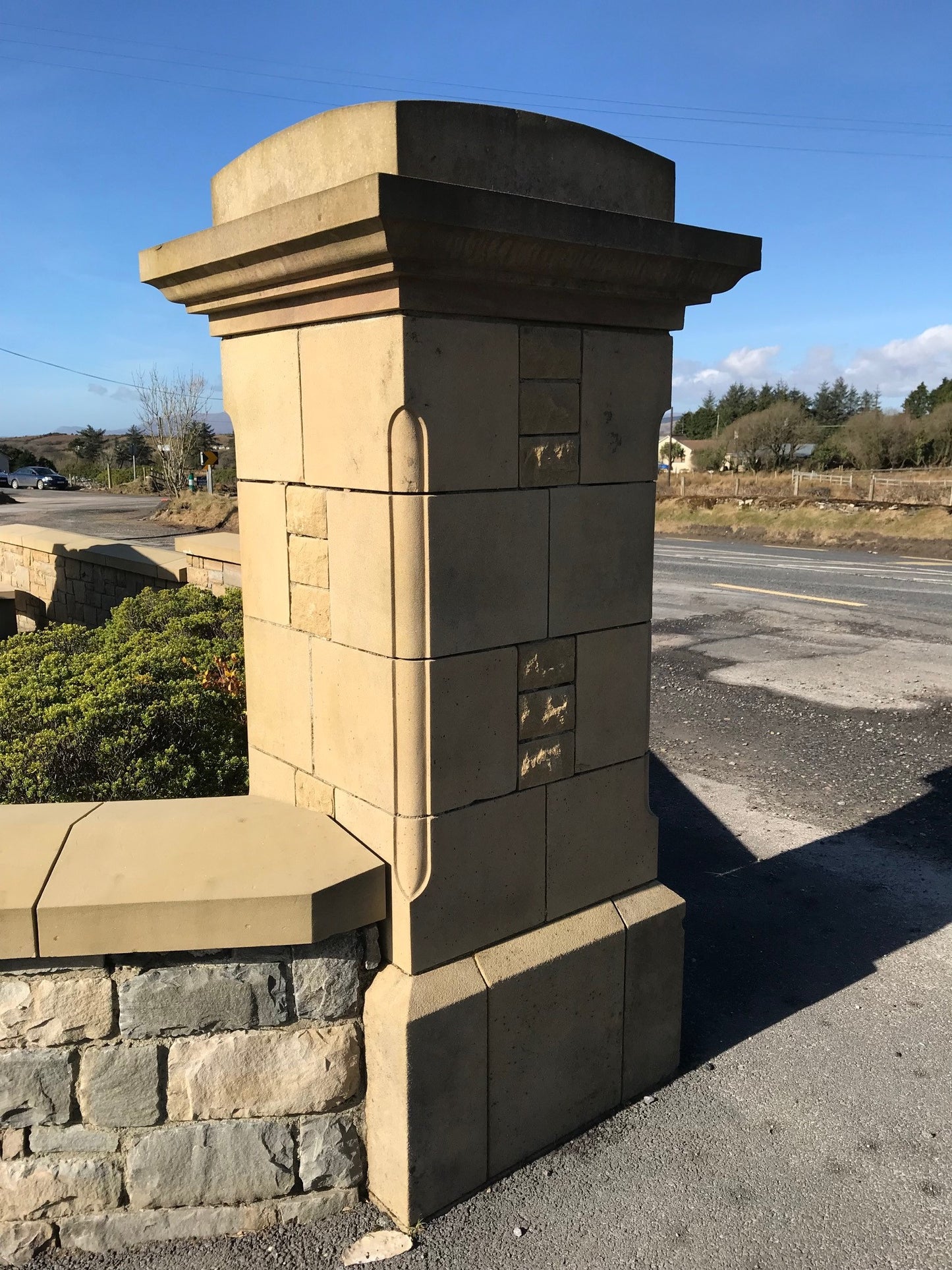 Sandstone Pillar Capping