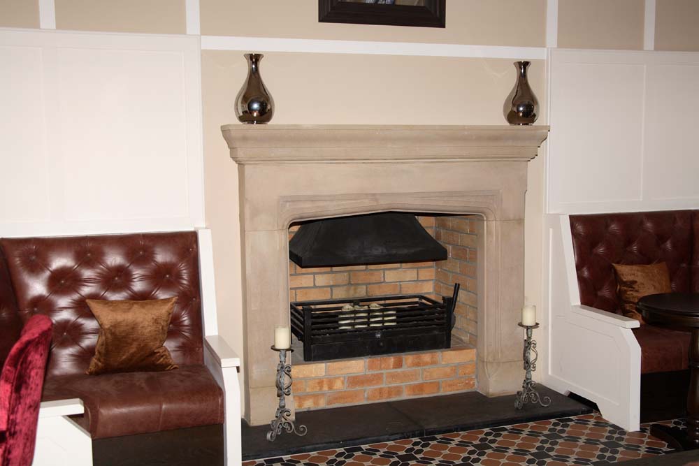 Sandstone Fireplaces & Hearths