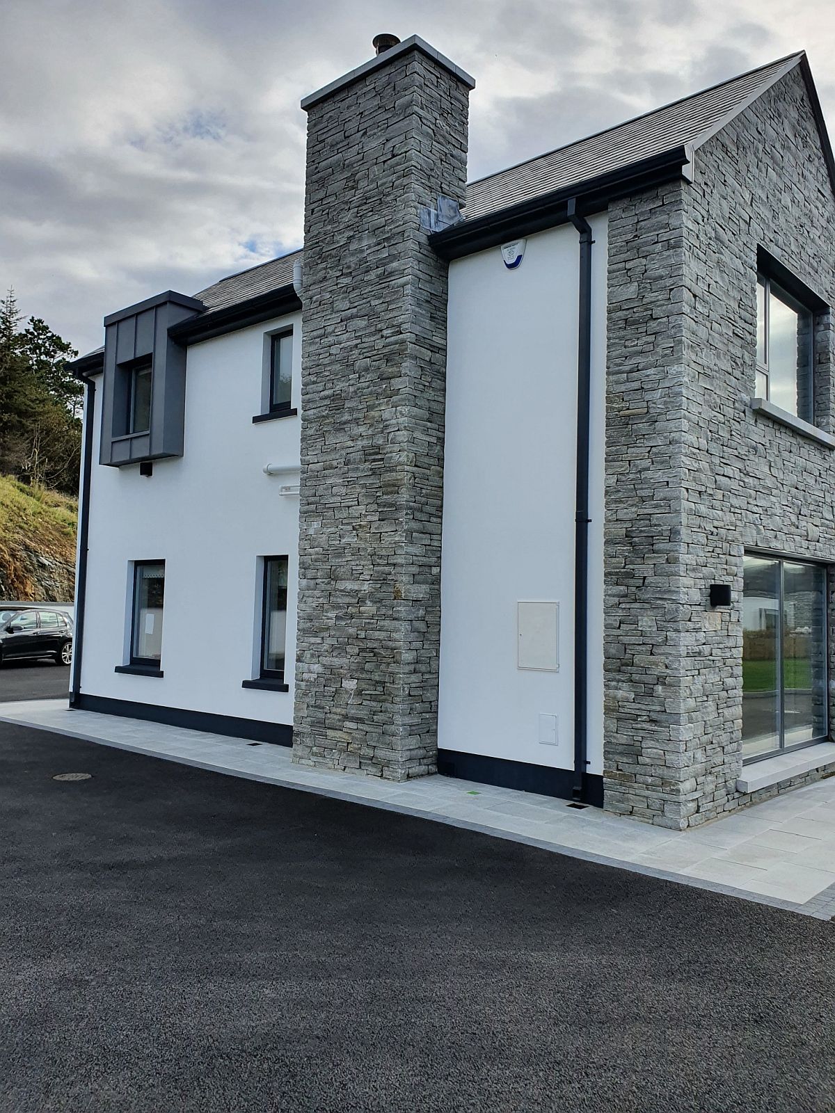 Silver Donegal Quartzite - Machined