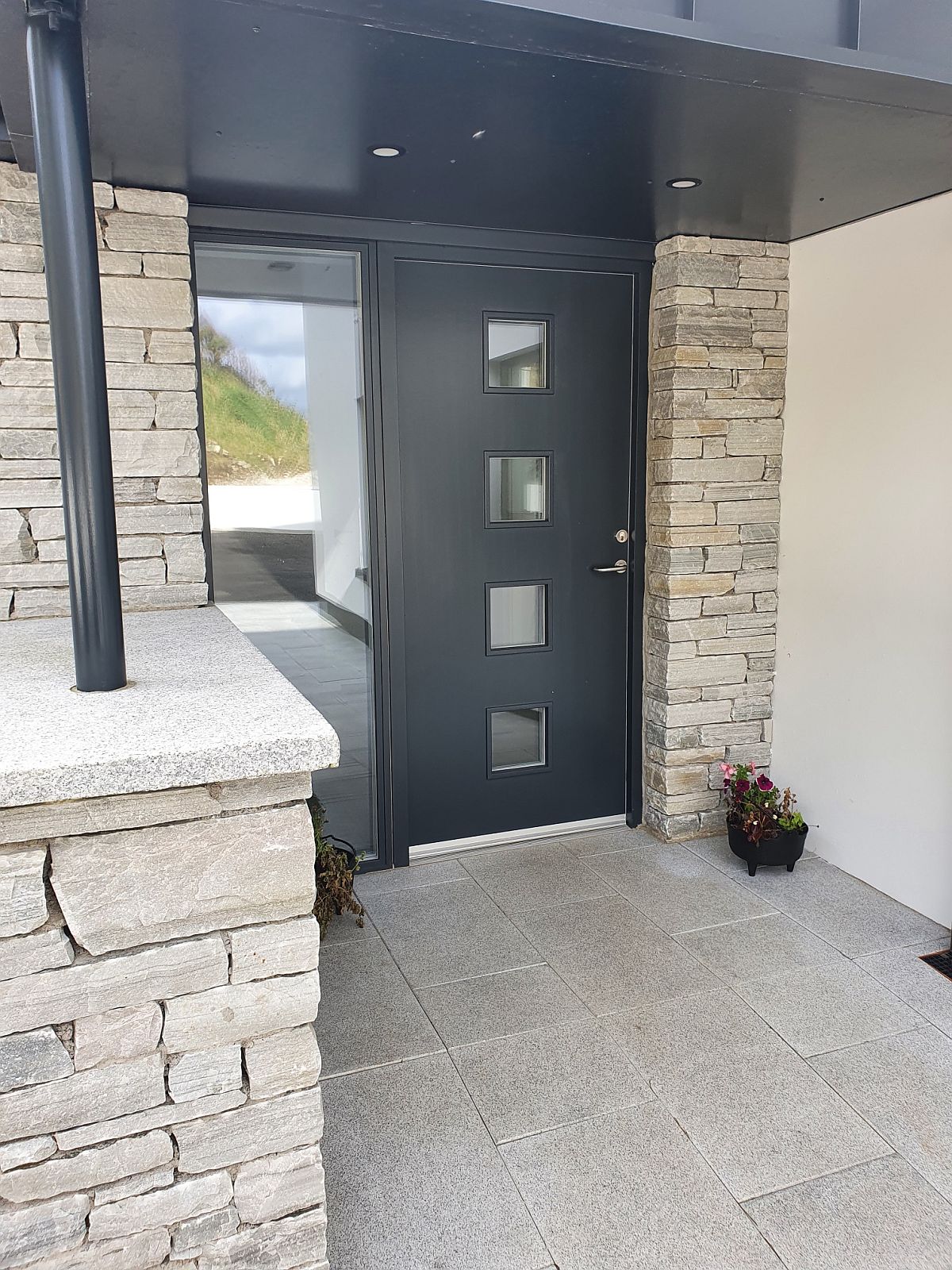 Silver Donegal Quartzite - Machined