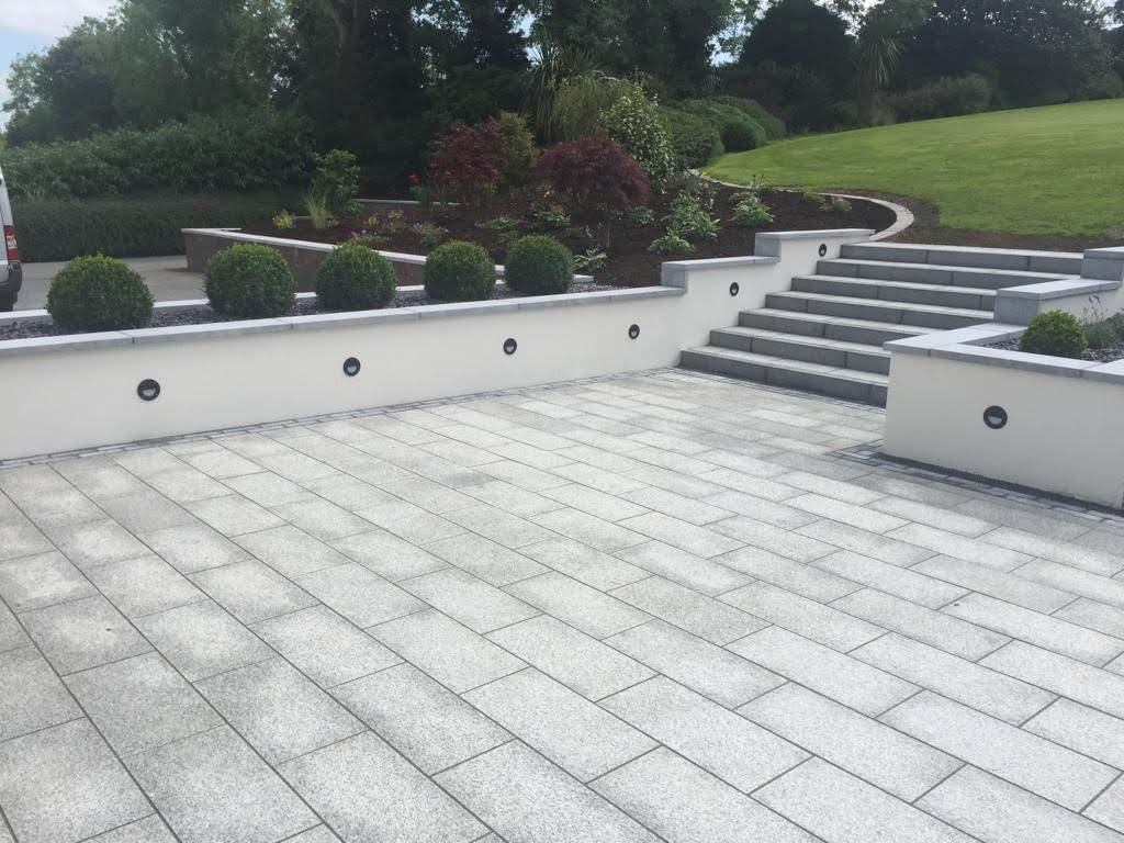Silver Granite Paving - 600 x 300 x 25