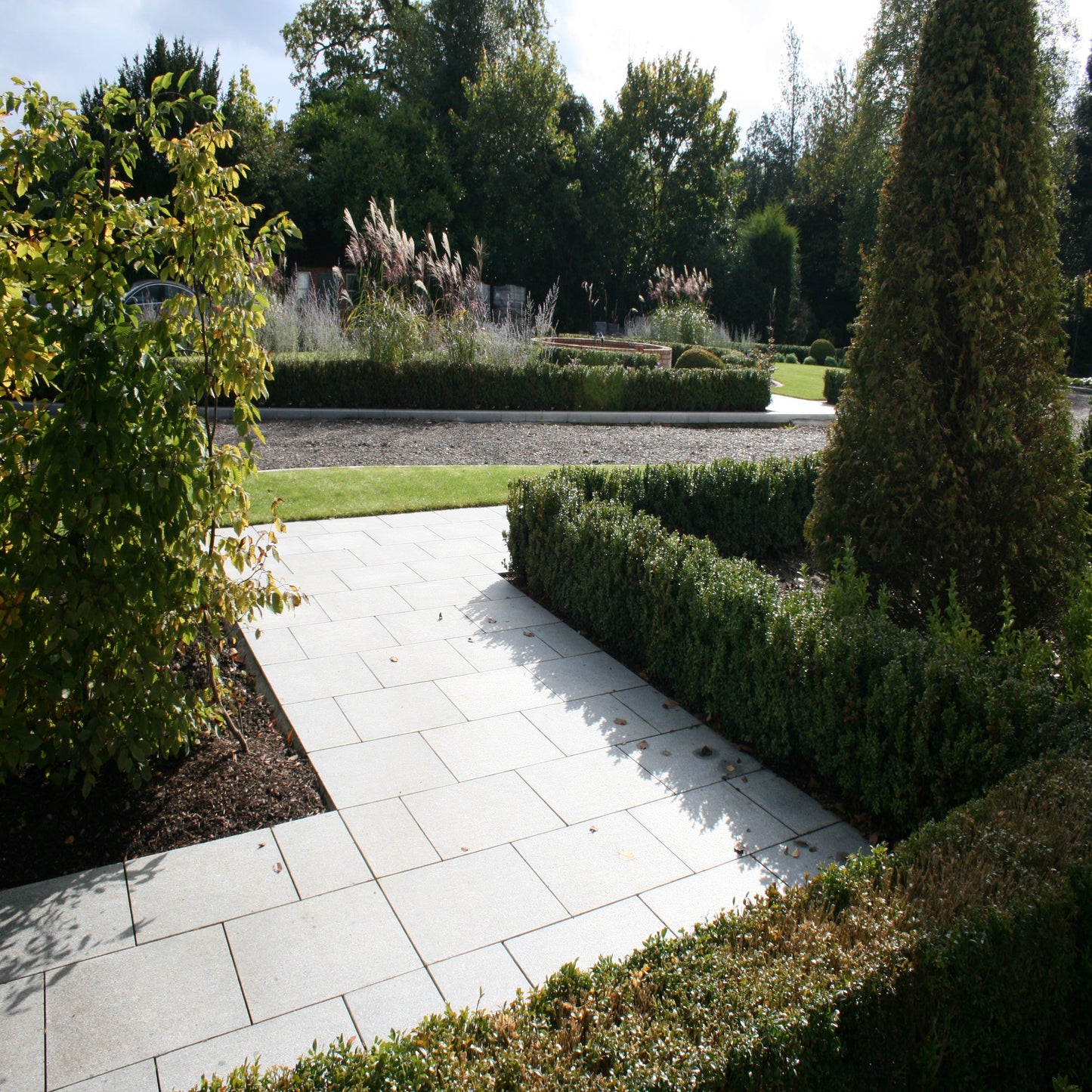 Silver Granite Paving - 600 x 600