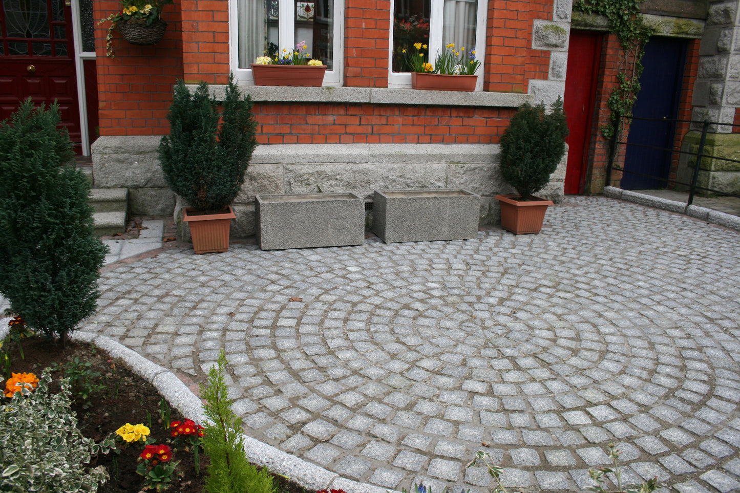 Silver Granite Setts 100 x 100 x 50