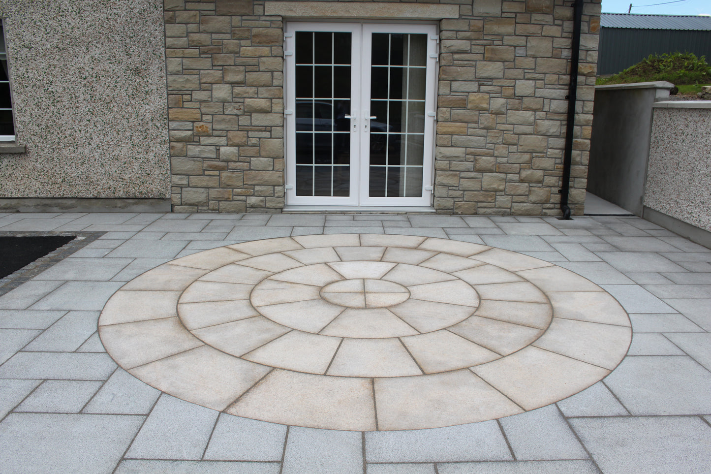 Silver Granite Paving - Patio Pack