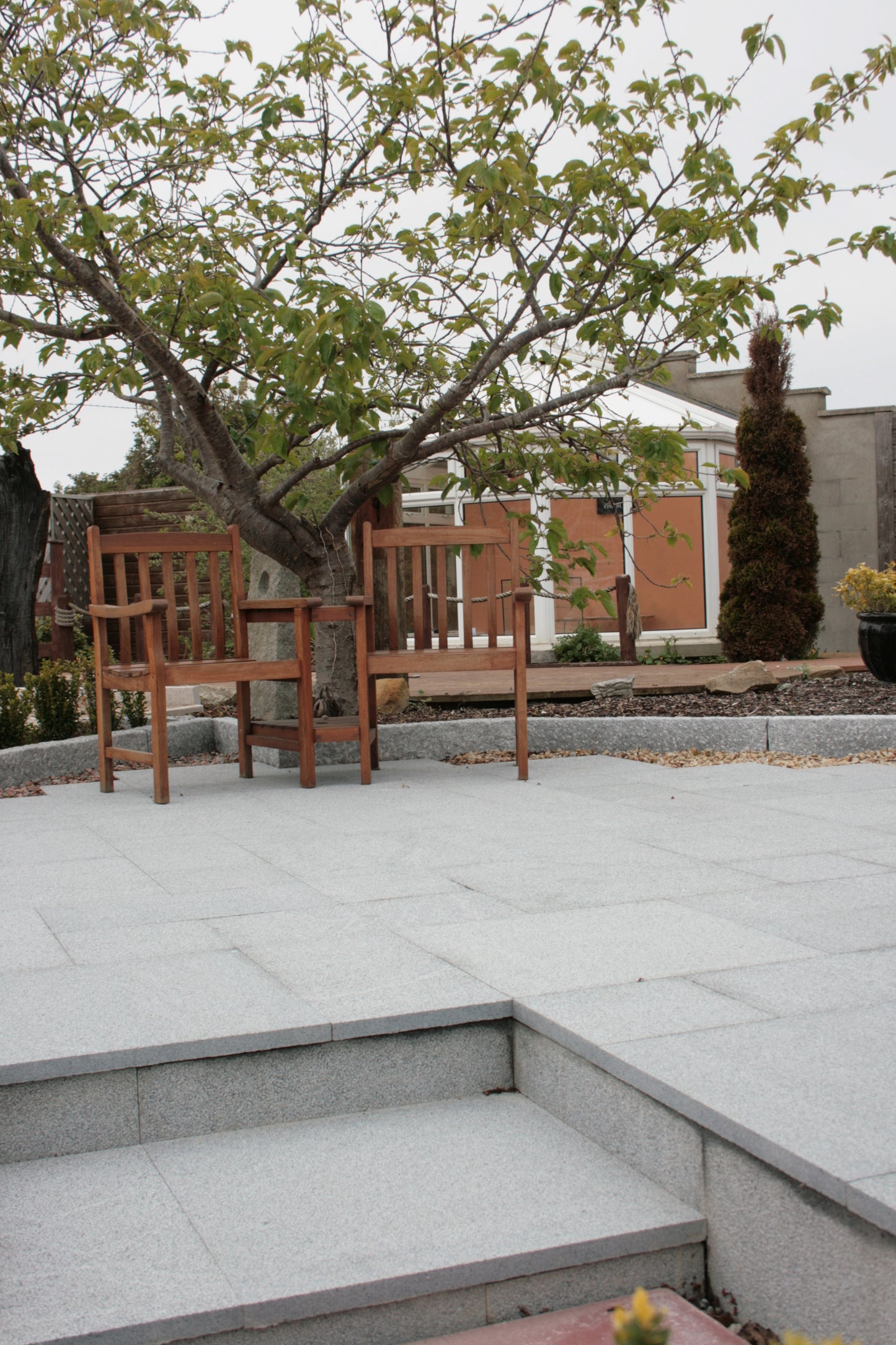 Silver Granite Paving - Patio Pack