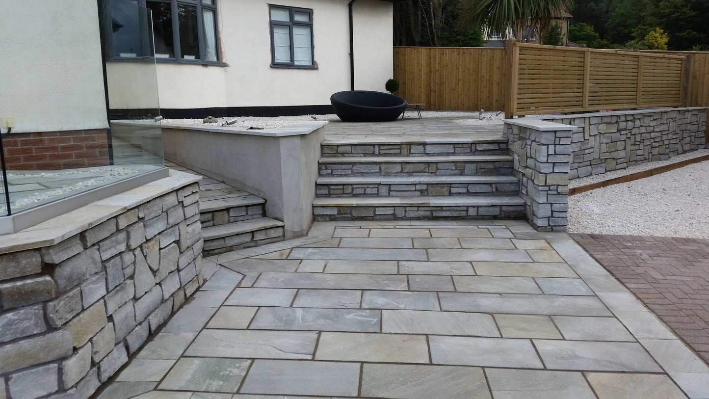 Silver Donegal Quartzite Stoneer - Flats