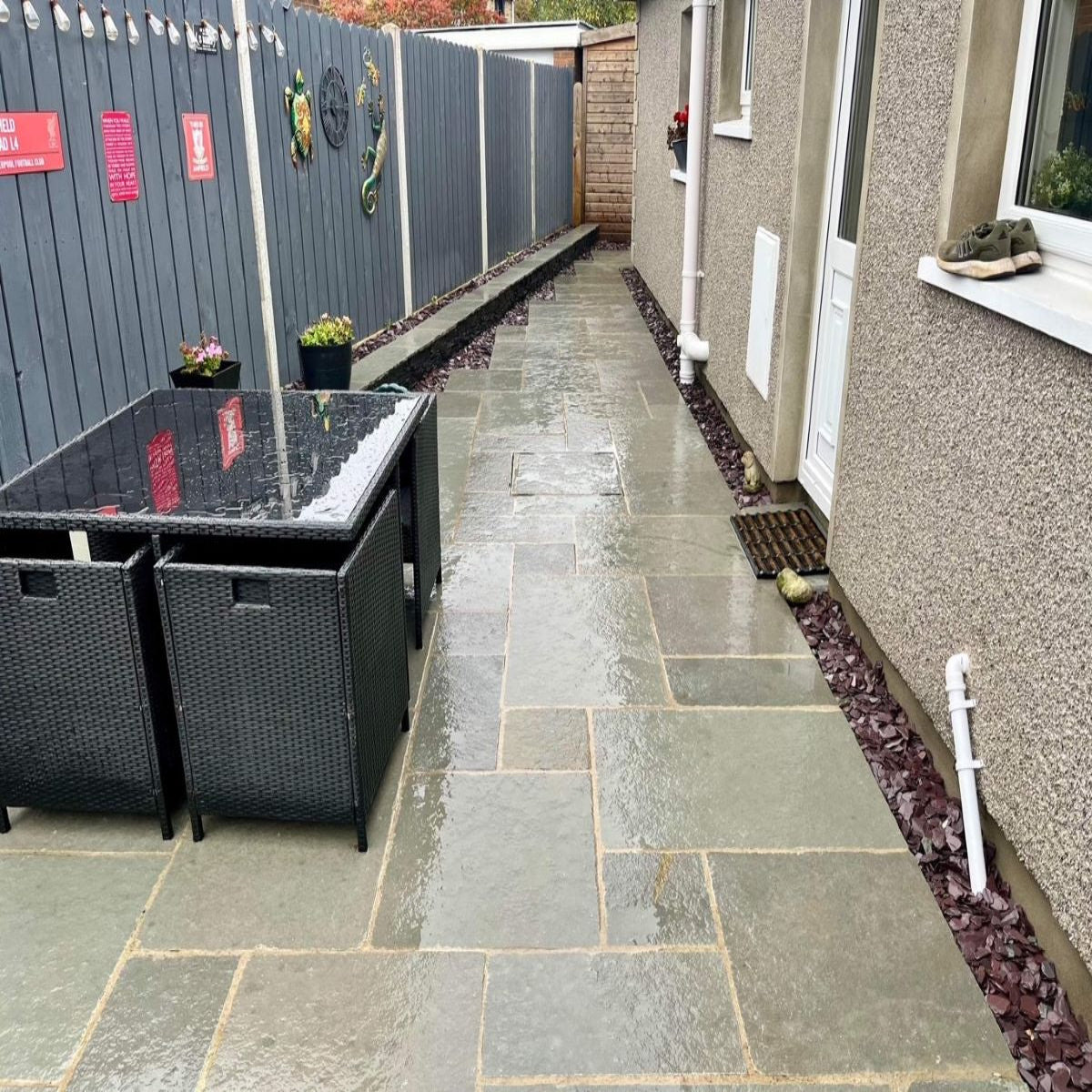 T-Grey Limestone Patio Pack