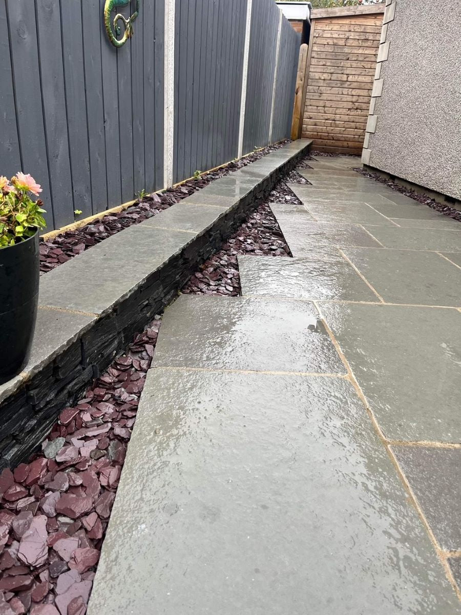 T-Grey Limestone Patio Pack