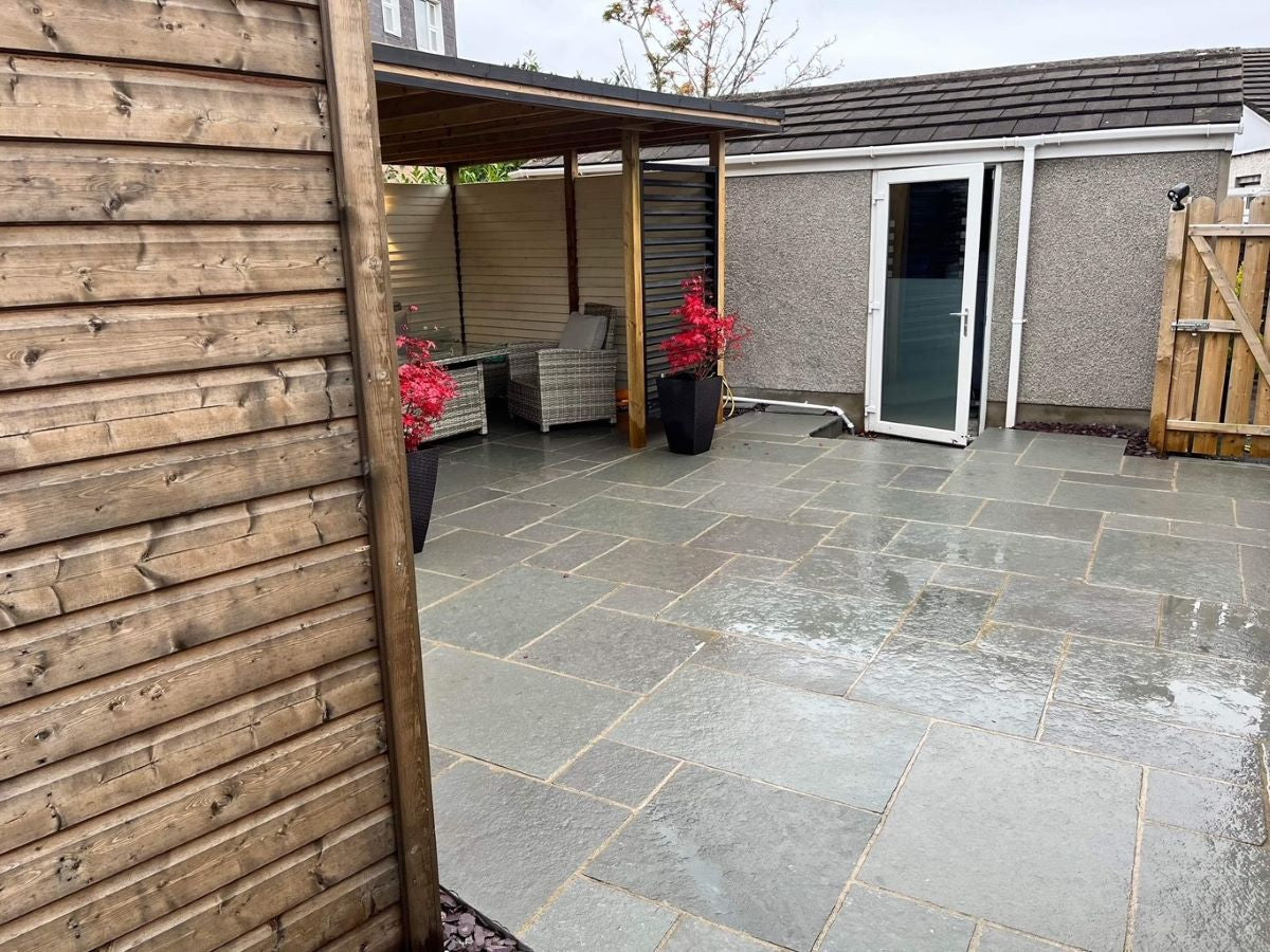 T-Grey Limestone Patio Pack