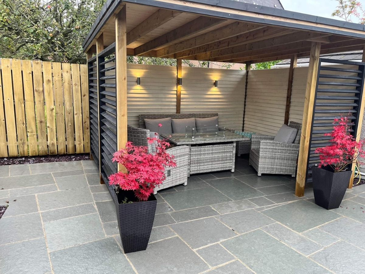 T-Grey Limestone Patio Pack